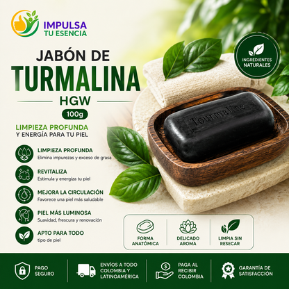 Jabón Turmalina 100g Hgw / Importado